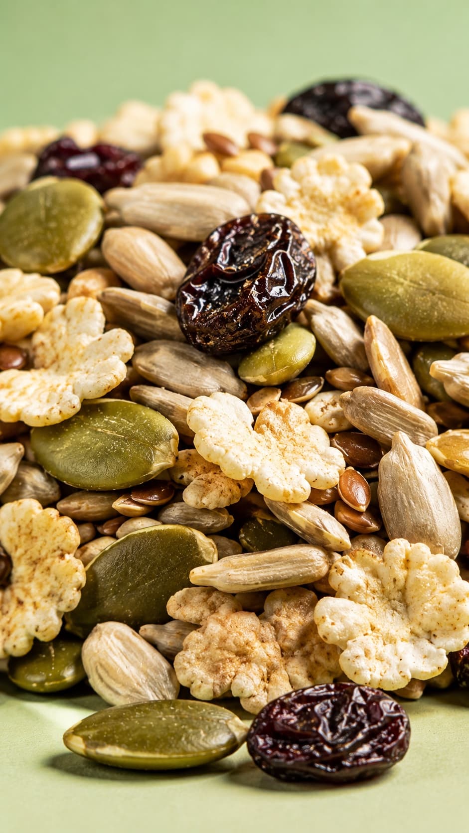 Roasted Millet Trail Mix, macro
