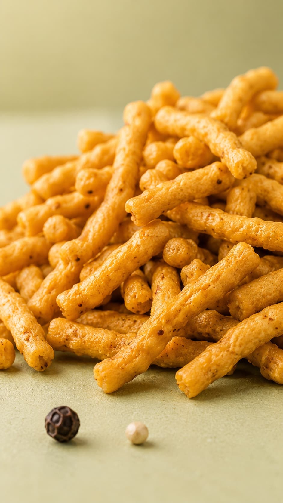 Bajra Bhujia, macro
